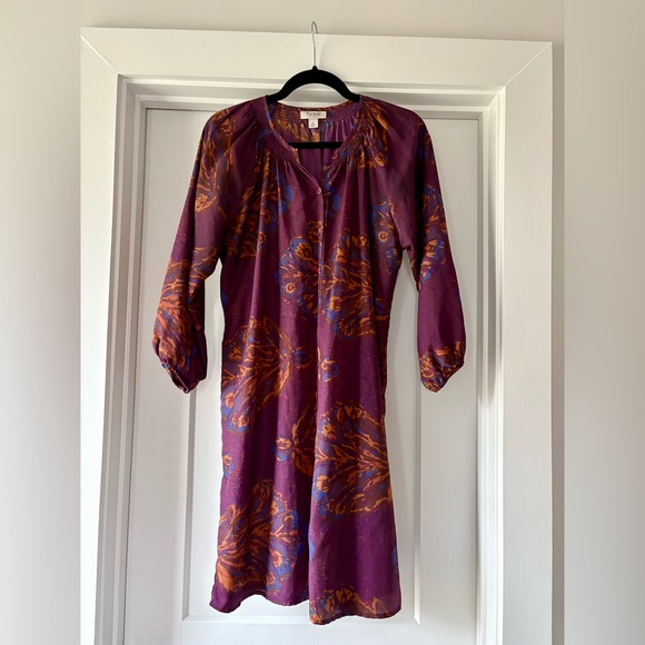 Tucker Dresses & Skirts - Tucker for Target Medium Sized Elegant Purple and Orange Floral Dress.